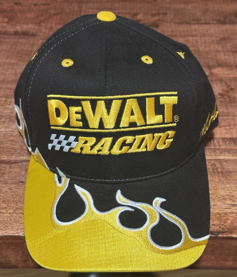Checkered Flag Dewalt Racing Hat  #17